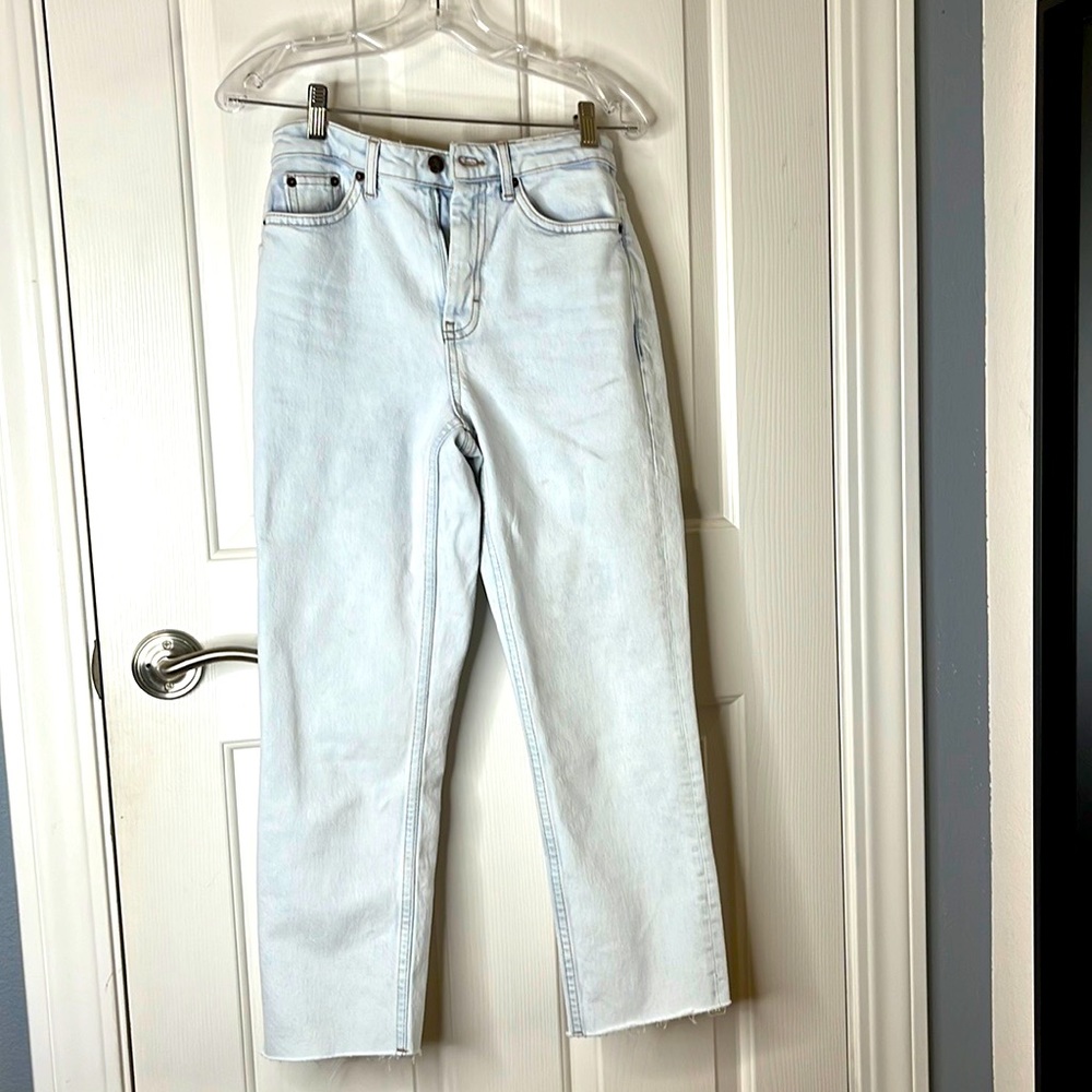 Top Shop Straight light jeans
